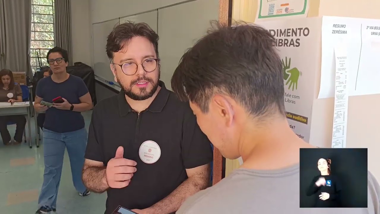 Estúdio do programa Eleições exibe o calendário do segundo turno das eleições 2026 na TV Câmara Campinas
