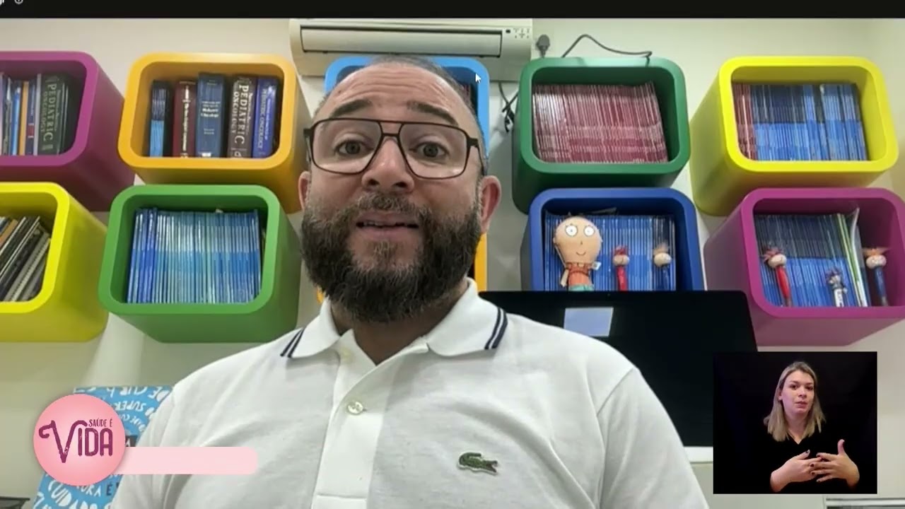 Oncologista pediátrico Dr. Nevistolino Carvalho fala sobre câncer infantojuvenil no programa Saúde é Vida da TV Câmara Campinas