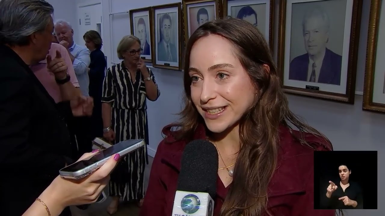 Cerimônia de homenagem a Francisco Sellin na Galeria dos Ex-presidentes da Câmara Municipal de Campinas, TV Câmara Campinas