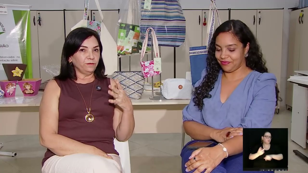 Enfermeira estomaterapeuta Ivanil Lima durante entrevista na sede da Associação dos Ostomizados, no Botafogo, para a TV Câmara Campinas