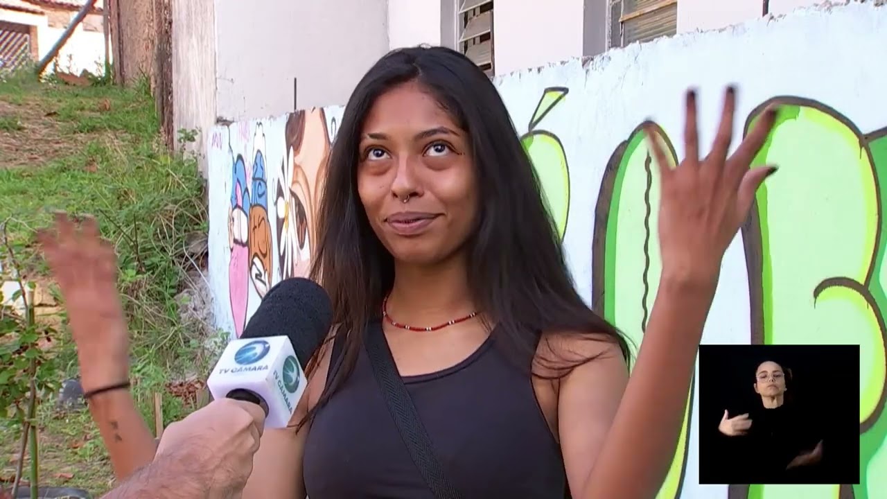 Horta comunitária no Parque Tajaí, em Campinas, palco do projeto Samba na Horta sobre agroecologia e juventude, TV Câmara Campinas
