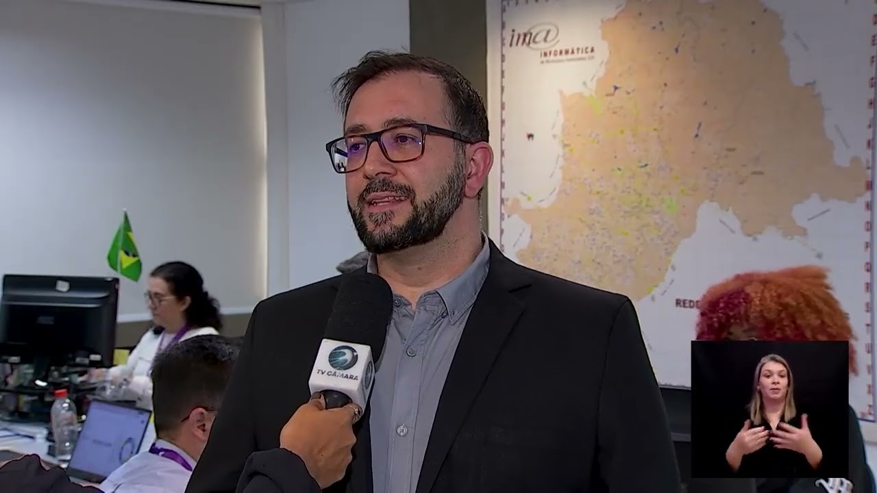 Tela do Portal de Emendas Parlamentares da Câmara Municipal de Campinas, exibido em reportagem da TV Câmara Campinas.