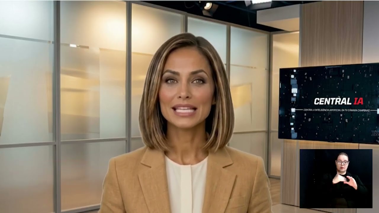 Íria, inteligência artificial do boletim Central I.A, apresenta pauta sobre projeto de artes marciais da TV Câmara Campinas